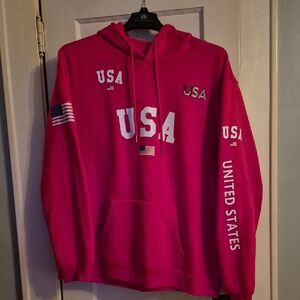 USA Red Hoodie